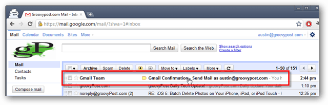 gmail-indbakke - bekræftelses-e-mail