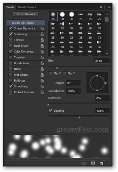 Photoshop Adobe forudindstillede skabeloner Download Make Opret Forenklet Nem Simple Hurtig adgang Ny tutorial Guide Brugerdefineret værktøj Forudindstillinger Værktøjer Børster Panel