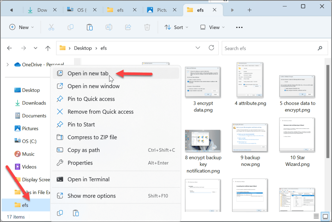 Sådan bruges faner i Windows 11 File Explorer
