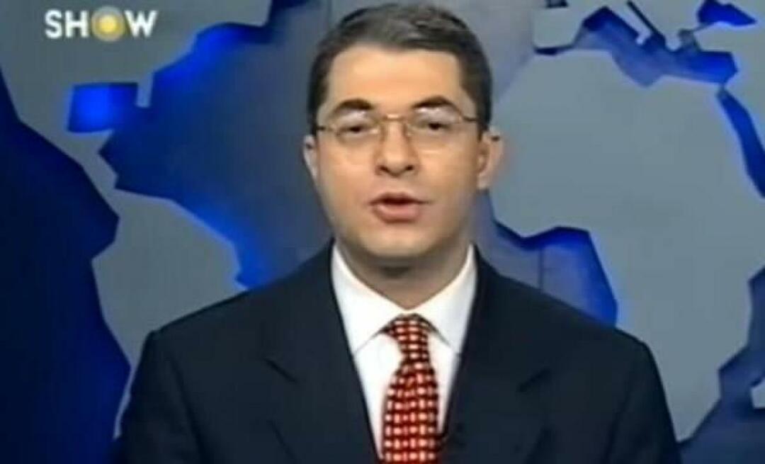 Hamit Özsaraç dukkede op år senere! Den seneste version af den berømte announcer chokerede