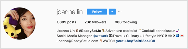 instagram-personlig-profil-med-business-link-eksempel