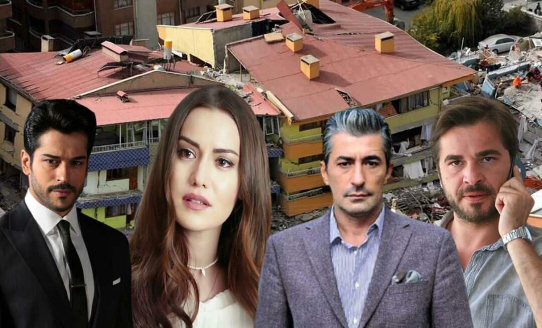 Jordskælvsadvarsler i Istanbul skræmte også berømtheder! Selvom de kontrollerer deres hus, skrider de til handling og...