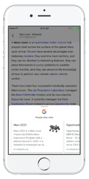 Google debuterer nyt værktøj til indholdsopdagelse i Google App til iOS.