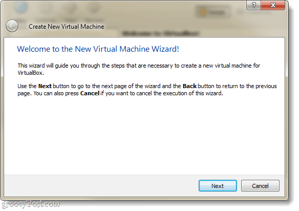 virtualbox ny virtuel maskine-guide