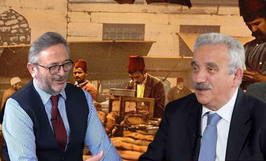 Dr. Coskun Yilmaz & Prof. Dr. "Ramadan-forberedelser i det osmanniske rige" med udtryk af Mehmet İpşirli