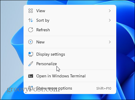 Tilpas Windows 11