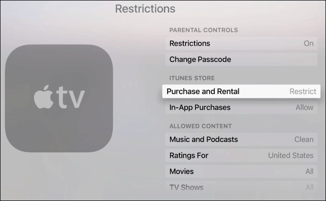 Sådan beskriver du adgangskoder til køb på det nye Apple TV