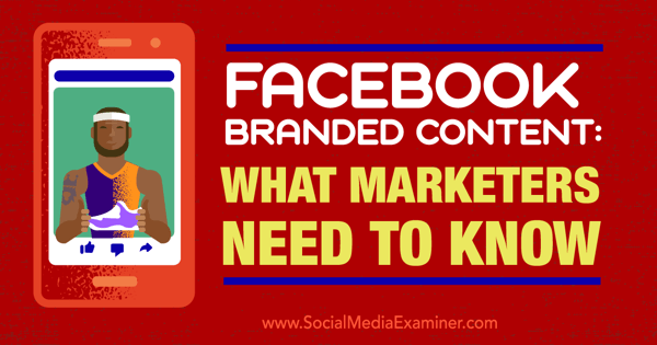 facebook branded content-funktion