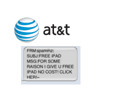 Forhindre tekst spam på AT&T