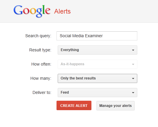 google alarmer