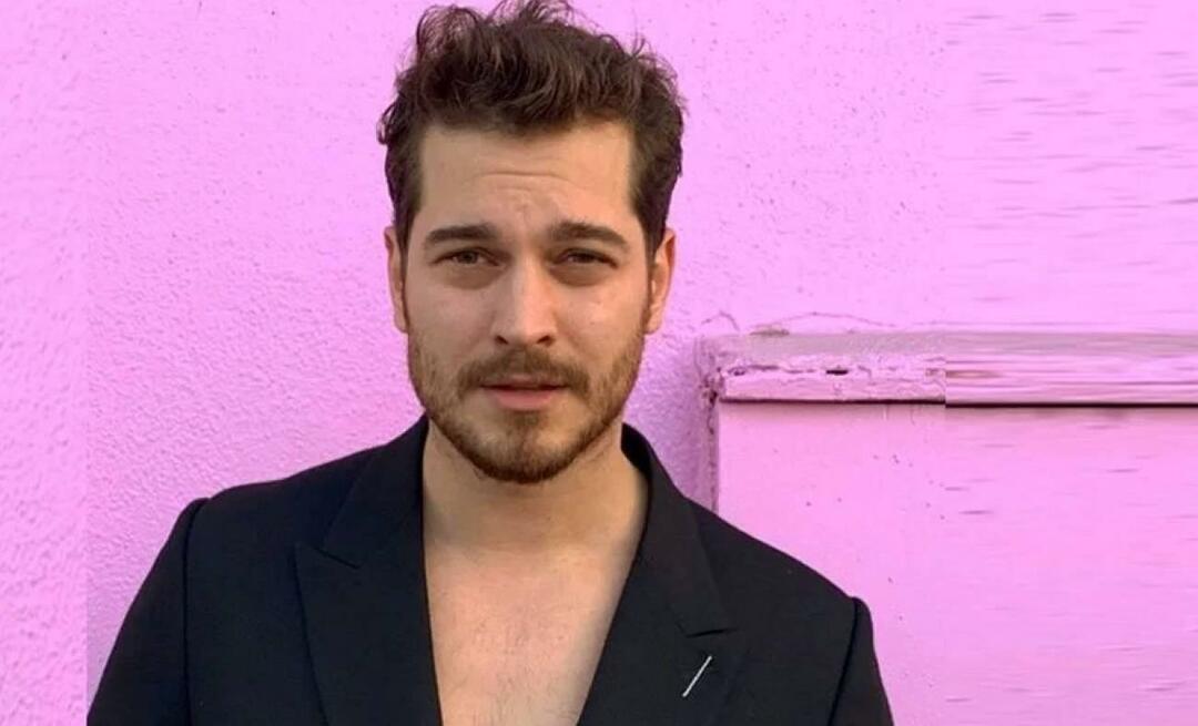 Den nye partner til Çağatay Ulusoy, som forbereder sig på sin nye serie, er blevet annonceret! Se hvem der fandt på det navn?