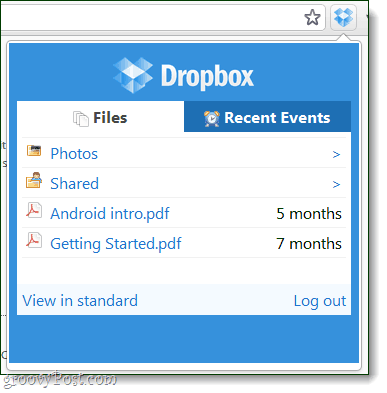 dropbox udvidelsesfil browser
