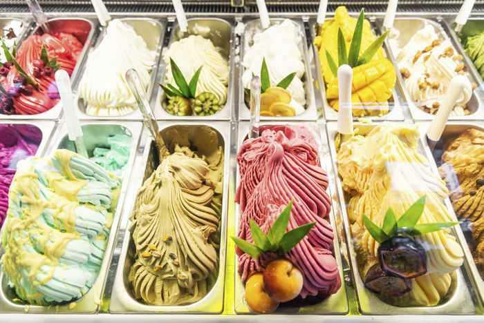 Hvad er forskellen mellem is og italiensk gelato?