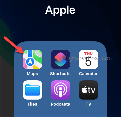 Download Apple Maps til offlinebrug