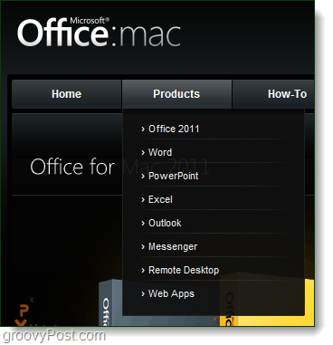 kontor til mac-webside