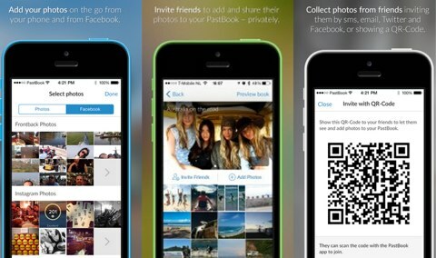pastbook til iphone