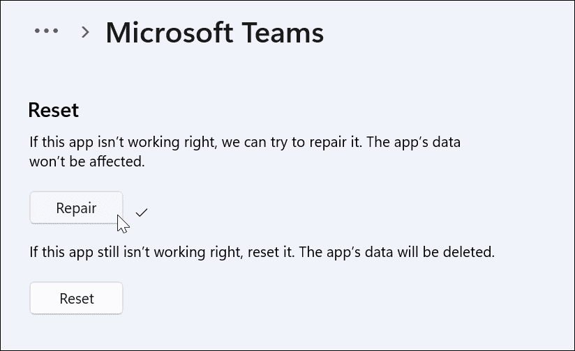 Ret Microsoft Teams White Screen