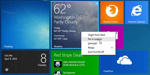 Windows 8.1-opdatering tilgængelig til download nu