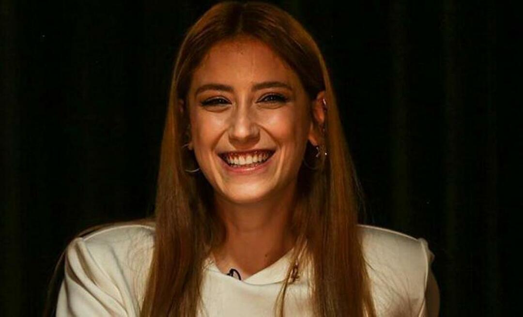 Romantisk indlæg fra Hazal Kaya! Han efterlod ikke sin kone alene