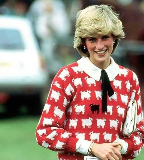 Prinsesse Dianas sweater er på auktion