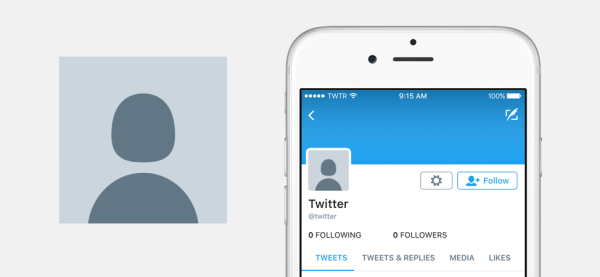Twitter afslørede et nyt standardprofilbillede til nye konti.