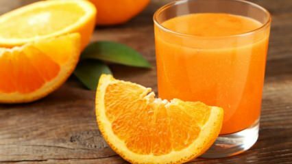 Hvad er fordelene ved orange? Hvis du drikker et glas appelsinsaft hver dag ...