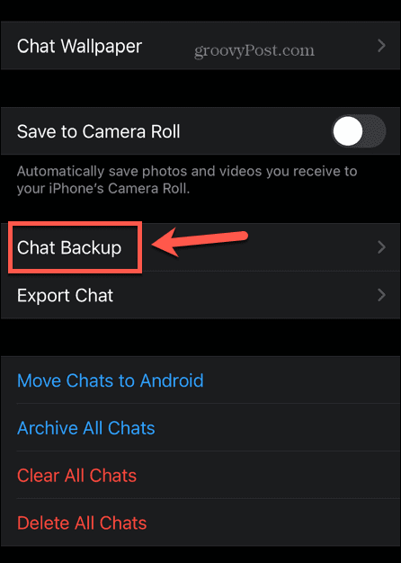 whatsapp backup ios