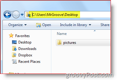 Windows Explorer Desktop-sti