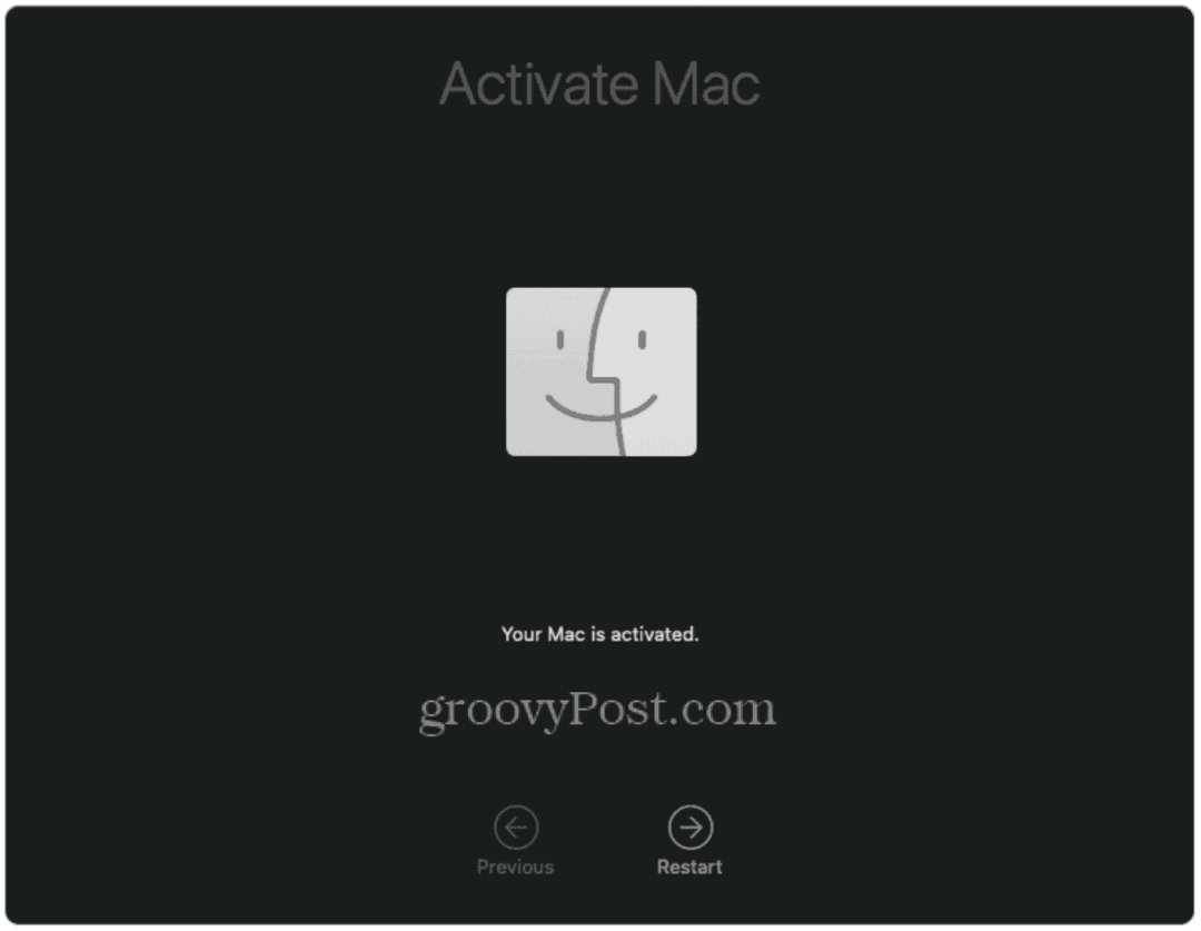 Ren Installer macOS Monterey aktiver Mac