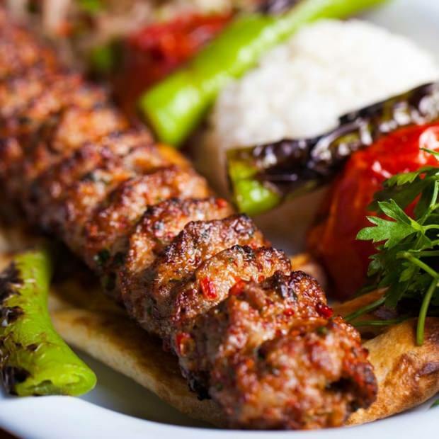 Hvor mange kalorier i Adana Kebab