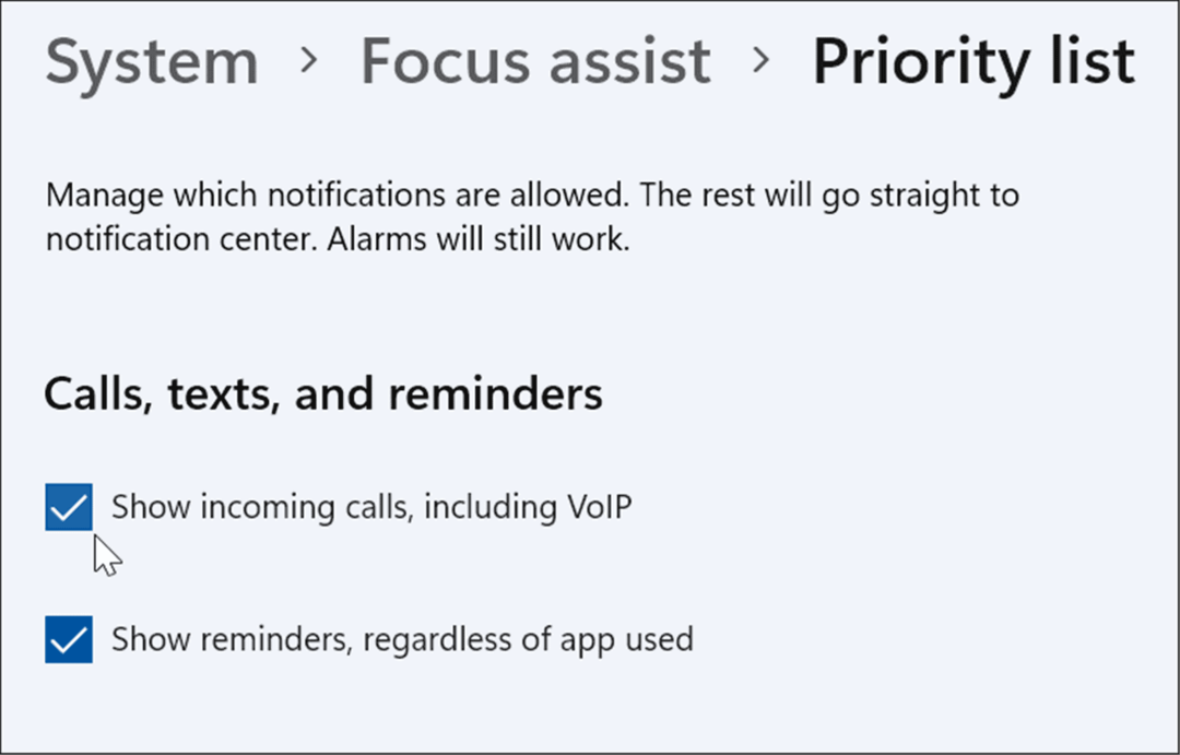 Sådan bruger du Focus Assist på Windows 11