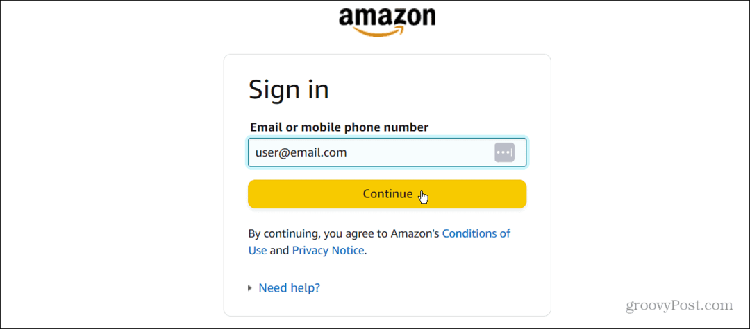 Sådan konfigurerer du adgangsnøgler på din Amazon-konto