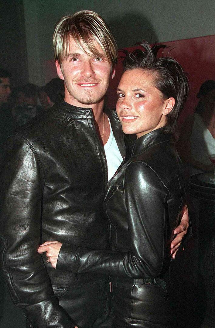 David Beckham og hans kone Victoria Beckham