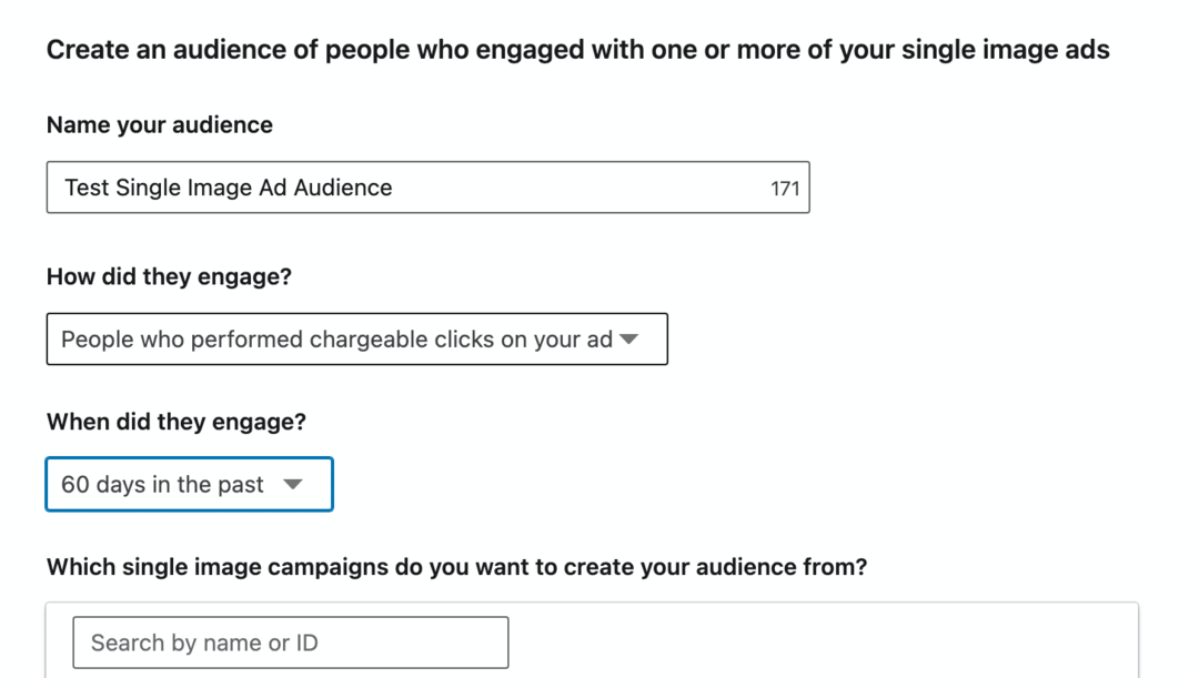 Opsætning af LinkedIn retargeting-publikum