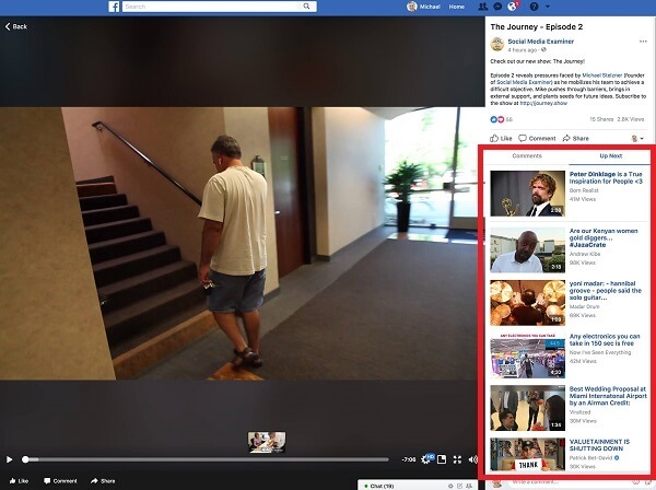 Facebook ser ud til at have givet videoer på skrivebordet en mere Watch-lignende følelse med separate faner til 