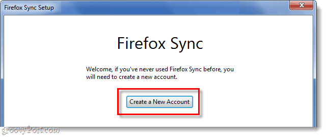 Sådan installeres synkronisering til Firefox 4