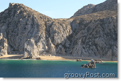 Cabo San Lucas Mexico Cliffs and Beaches Lovers Beach