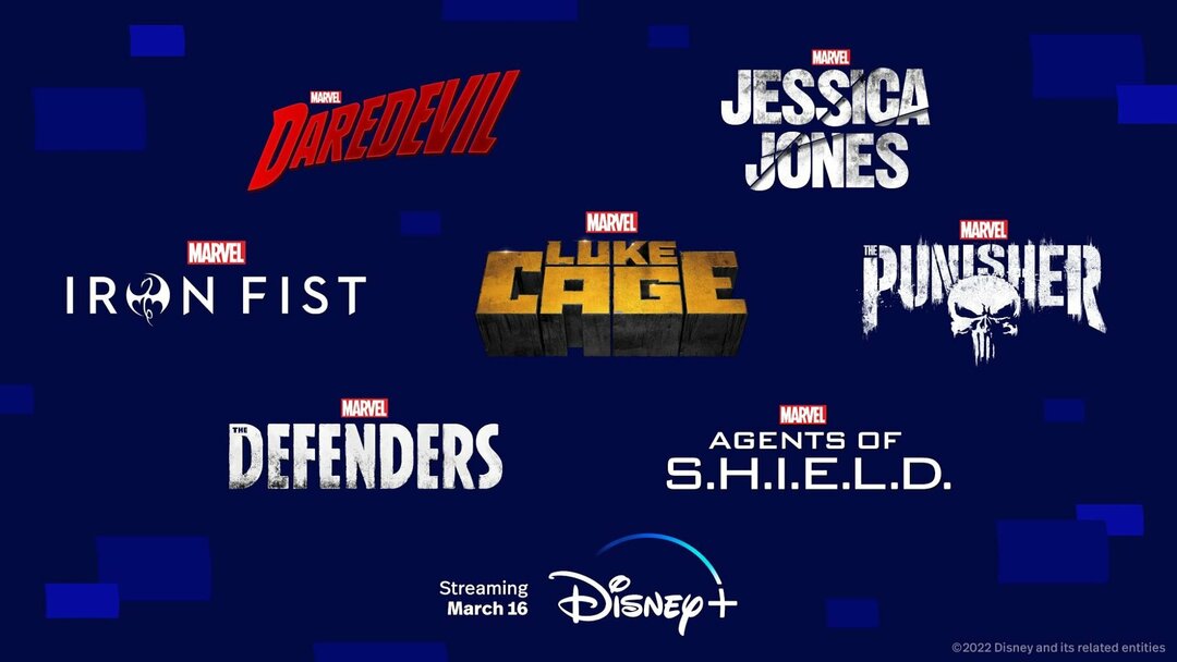 Marvel flytter til Disney+
