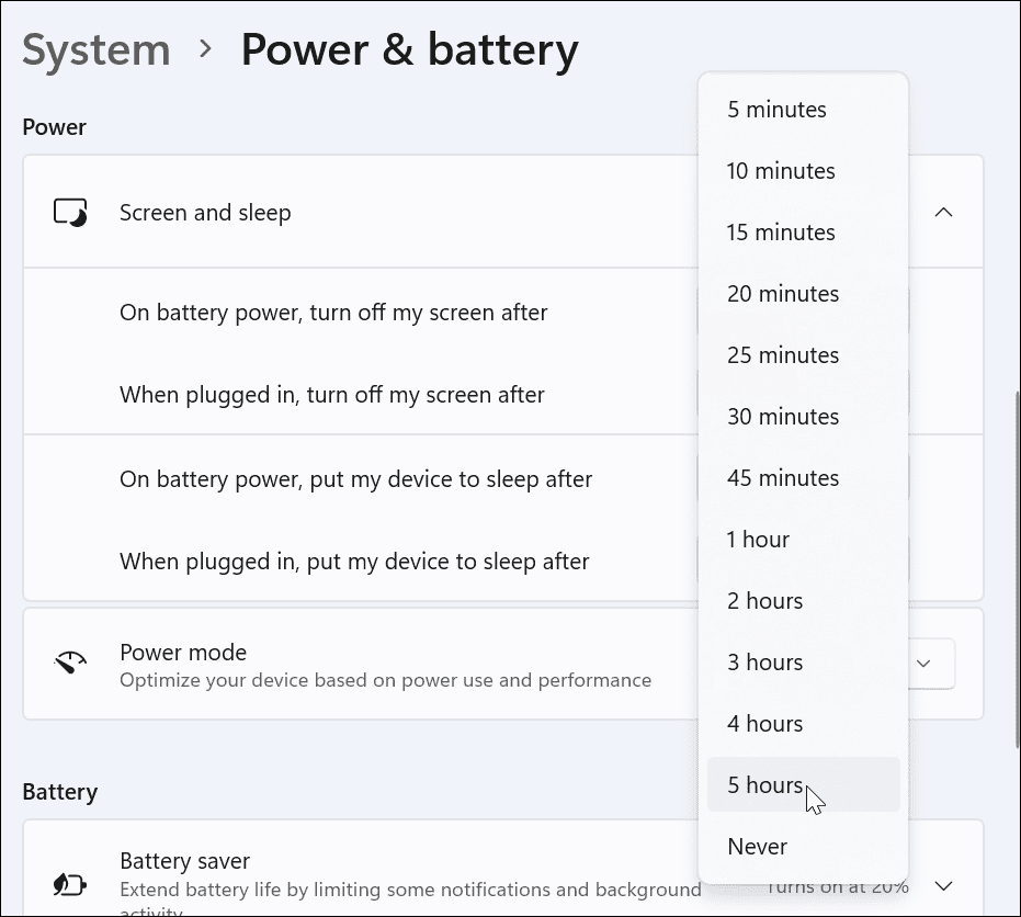 vælg batteri og el-vinduer 11