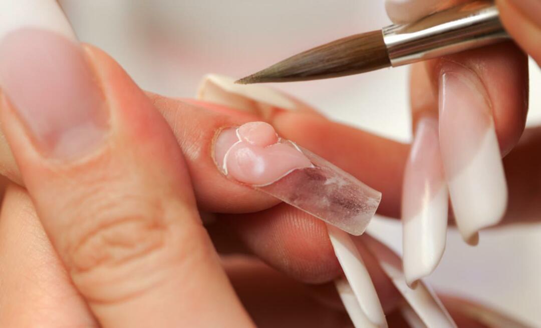 Hvad er akrylnegle, og hvordan laver man akrylnegle derhjemme? Påføring af negleproteser 2023