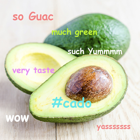 denny's avocado tumblr-billede