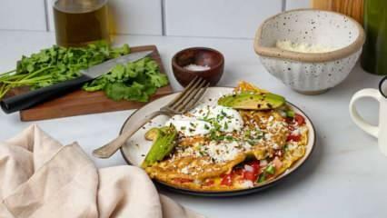 Mexicanerne elsker denne smag! Hvordan laver man en mexicansk omelet? 