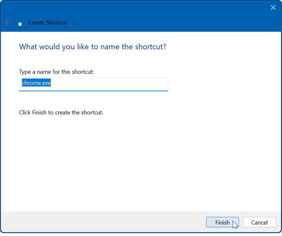 navn genvej start apps under opstart på Windows 11