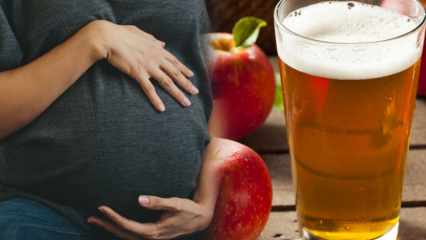 Er det muligt at drikke eddikevand under graviditeten? Æbleeddikforbrug under graviditet