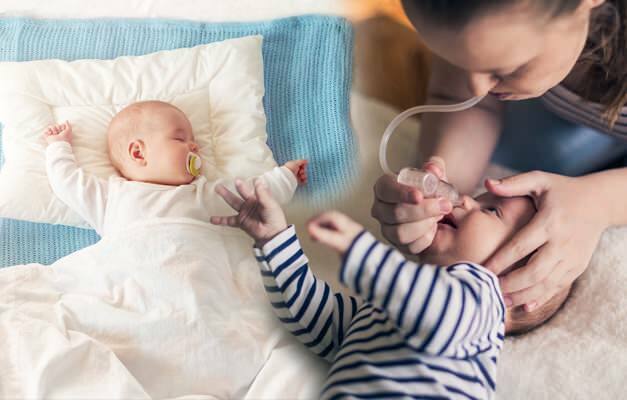 Hvordan rengør næsen hos babyer?