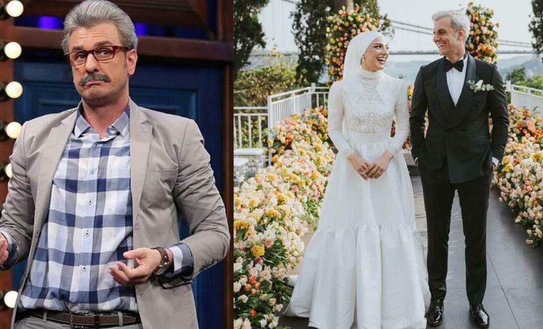 Güldür Güldürs Mesut Uğur Bilgin og İrem Uslu blev gift! Aylin Kontente brød ud i gråd
