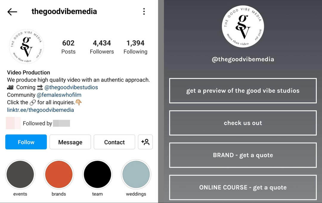 instagram-bio-thegoodvibemedia-media-entertainment-company-eksempel