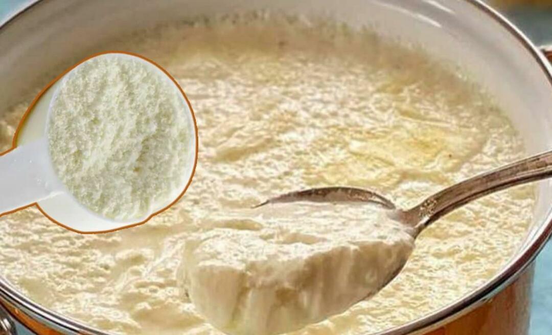 Er det muligt at lave yoghurt af almindeligt mælkepulver? Yoghurtopskrift fra almindeligt mælkepulver