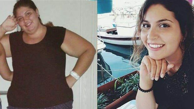 19-årig pige mistede 57 pund livet ændret sig
