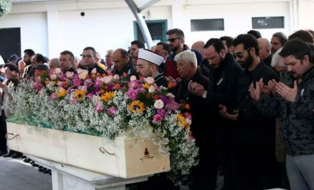 Sıla Gençoğlus far Şükrü Gençoğlu er blevet sendt afsted på sin sidste rejse! Detalje af begravelsen